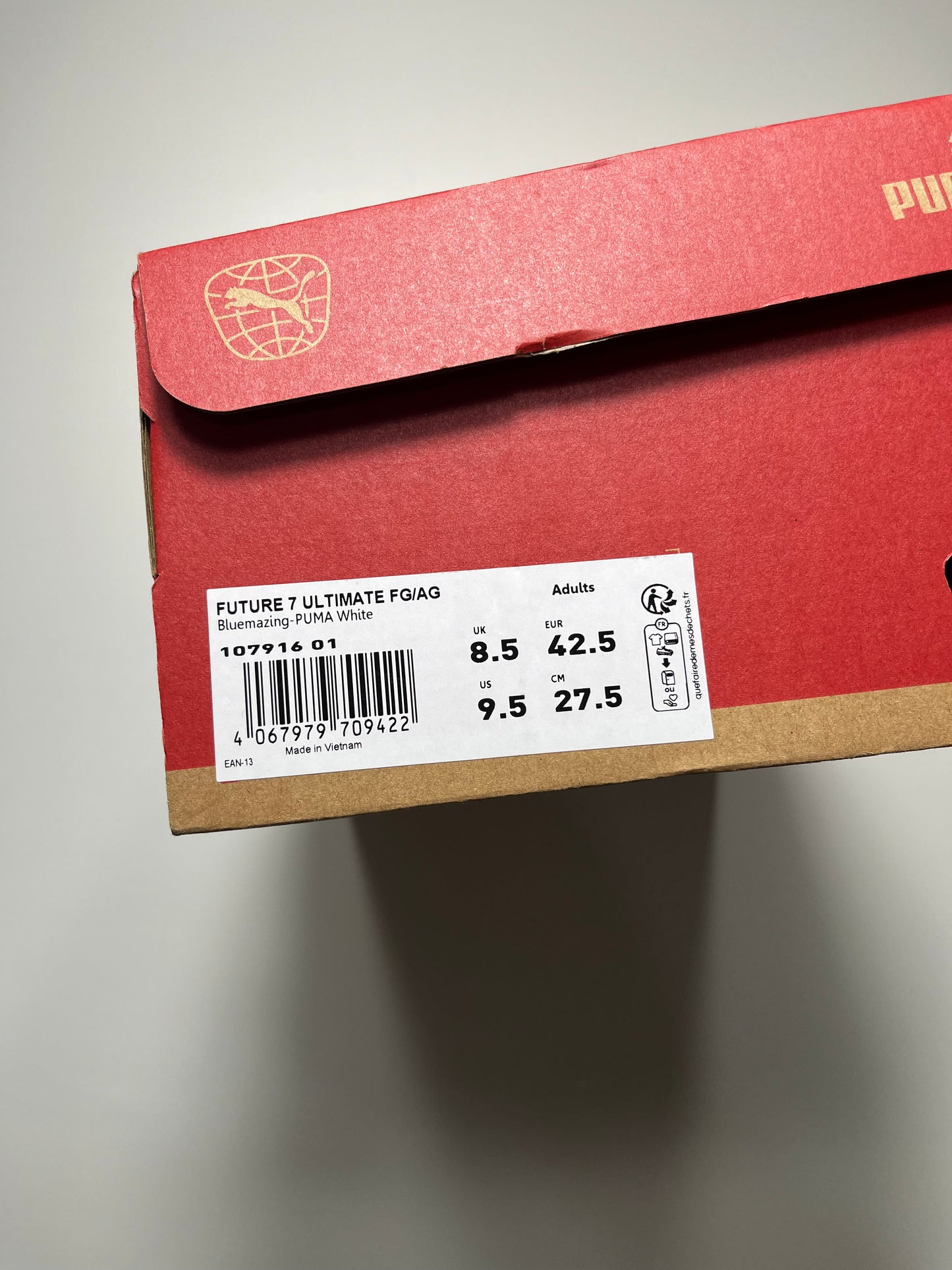 Puma Future 7 Ultimate Bluemazing, FG, UK 8.5 Brand New