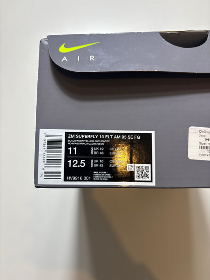 Nike Mercurial Superfly 10 Elite Air max 95 FG UK 10