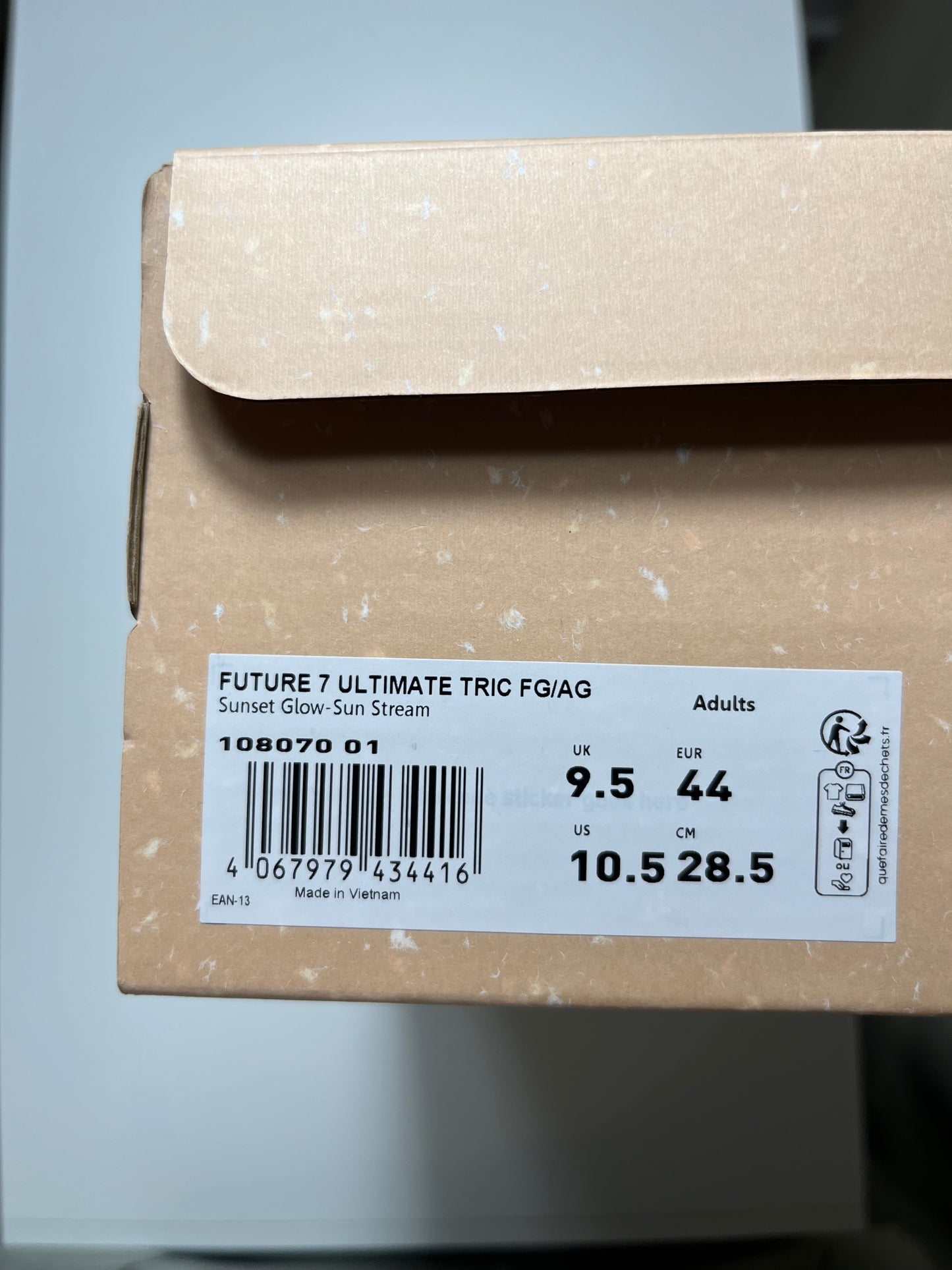 Puma Future 7 Ultimate FG UK 9.5 US 10.5 EU 44