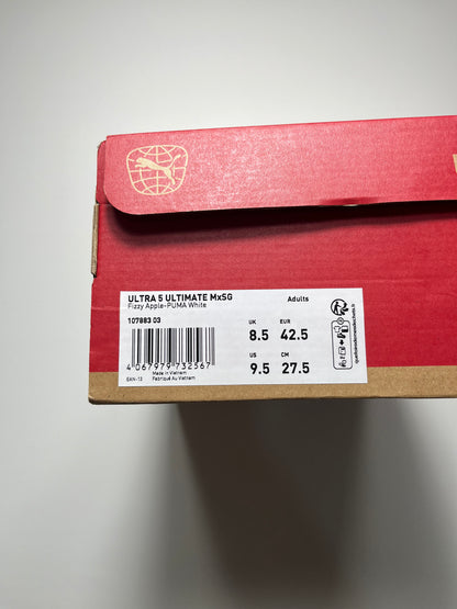 Puma Ultra 5 Ultimate ‘Fizzy Apple’, SG, UK 8.5 Brand new