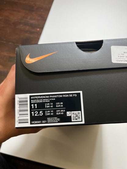 Nike Hypervenom 1 RGN Elite FG UK 10 Brand New