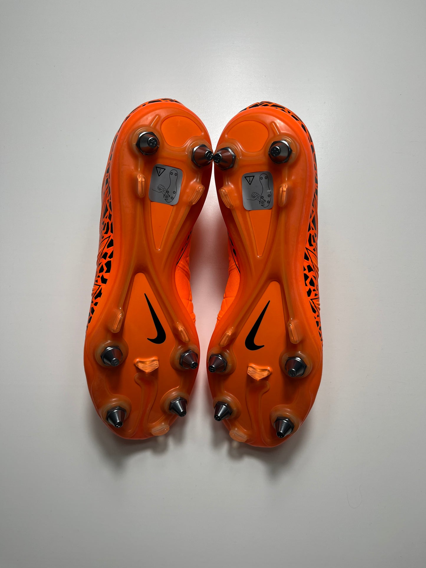 Nike Hypervenom Phinish Elite Orange, SG, UK 6 Brand new